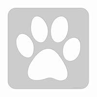 Algopix Similar Product 11 - Stencil- Paw Print, Pick a Size