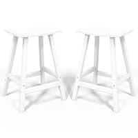 Algopix Similar Product 3 - Costaelm AllWeather Bar Stools Set of