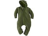Algopix Similar Product 20 - Lilano Organic Merino Wool Baby Overall