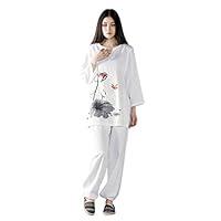 Algopix Similar Product 6 - KSUA Womens Tai Chi Uniform Zen