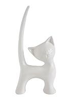 Algopix Similar Product 19 - Kitty Cat Decorative Ceramic Ring Holder