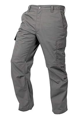 CQR Men's Tactical Pants, Water Resistant Ripstop Cargo Pants, Lightweight  EDC W