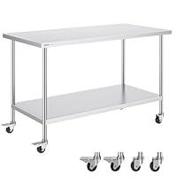 Algopix Similar Product 6 - VEVOR Stainless Steel Work Table 30 x