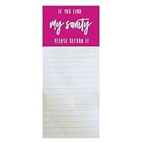 Algopix Similar Product 4 - Magnetic Notepad My Sanity