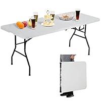 Algopix Similar Product 13 - Dkelincs 6 Foot Folding Table with