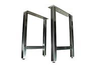 Algopix Similar Product 15 - Metal Table Legs  H Style  Rustic