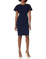Algopix Similar Product 20 - Calvin Klein Womens Flutter Sleeves