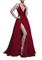 Algopix Similar Product 4 - 2021 Prom Dresses Deep V Neck Sequins
