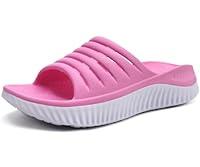 Algopix Similar Product 10 - GPOS Womens Athletic Comfortable Slides