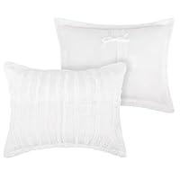 Algopix Similar Product 20 - Greenland Ruffled Standard Sham-White