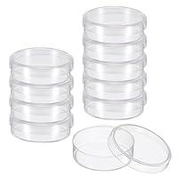 Algopix Similar Product 1 - PATIKIL 35mm Plastic Petri Dishes with