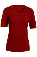 Algopix Similar Product 17 - Edwards WOMENS SHORT SLEEVE SCOOP NECK