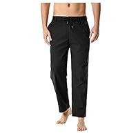 Algopix Similar Product 2 - Zainafacai Mens Casual Linen Pants