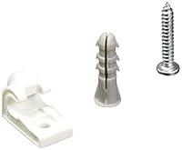 Algopix Similar Product 10 - ClosetMaid 754600 White DownWall Clip