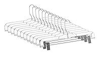 Algopix Similar Product 14 - Jeronic 12 Pack Slack Pant Hangers