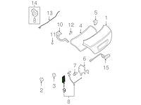 Algopix Similar Product 10 - Genuine Nissan Parts  Handle Inside