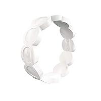 Algopix Similar Product 8 - QALO Womens Scallop Pearl Silicone