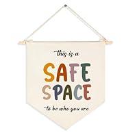 Algopix Similar Product 1 - This Is A Safe SpaceRoom DecorCanvas