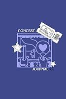 Algopix Similar Product 13 - Concert Journal A Tracker and Logbook