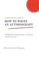 Algopix Similar Product 8 - How to Write An Autobiography