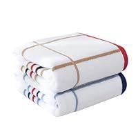 Algopix Similar Product 11 - LEAOXHEY CSCDD Cotton Bath Towel Adult