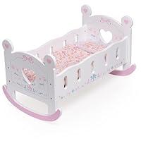 Algopix Similar Product 3 - ROBUD Wooden Baby Doll Crib Baby Doll