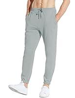 Algopix Similar Product 7 - BALEAF Mens 27 Cotton Sweatpants