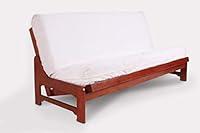 Algopix Similar Product 2 - DONCO Monet Futon in Dark Cherry Finish