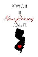 Algopix Similar Product 18 - Someone in New Jersey Loves Me Lined