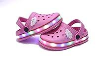 Algopix Similar Product 14 - VIYEAR Kids Boys Girls LED Clogs Cute