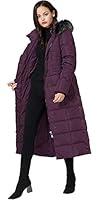 Algopix Similar Product 1 - Molodo Womens Long Down Coat with Fur