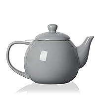 Algopix Similar Product 7 - Sweejar Porcelain Teapot with Infuser