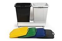 Algopix Similar Product 2 - Durable Durabin Square Bin Lid 90 Litre
