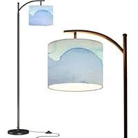 Algopix Similar Product 1 - Arc Floor Lamp Alcohol Ink Background