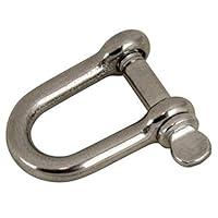 Algopix Similar Product 6 - D-Shackle SS 7/16"