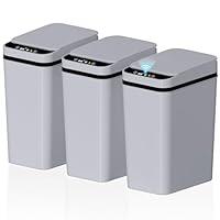 Algopix Similar Product 16 - jinligogo 3Pack Bathroom Small Trash