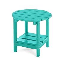 Algopix Similar Product 3 - ABCPATIO Adirondack Side Table Outdoor