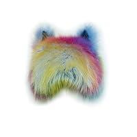 Algopix Similar Product 10 - Colorful Faux Fur Earflap Hats with Cat