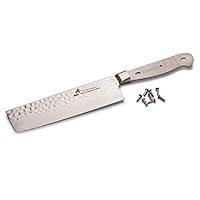 Algopix Similar Product 17 - Zhen Hammered Surface Damascus Nakiri