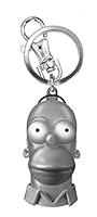 Algopix Similar Product 6 - Fox The Simpsons Pewter Head Keyring 