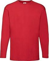 Algopix Similar Product 1 - Fruit of the Loom Mens Long Sleeve