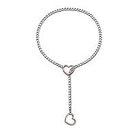 Algopix Similar Product 4 - Heart Slip Chain Necklace for Women