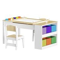 Algopix Similar Product 4 - ROOMTEC Kids Art Table and Easel Chair