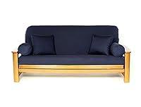 Algopix Similar Product 9 - LS COVERS NAVY FULL FUTON COVER Full