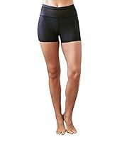 Algopix Similar Product 3 - Manduka Womens Mesh Short Black