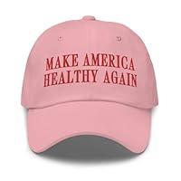 Algopix Similar Product 19 - Make America Healthy Again Embroidered