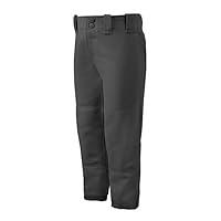 Algopix Similar Product 9 - Mizuno Girls Belted Softball Pant Dark