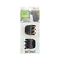 Algopix Similar Product 4 - Scunci NoSlip Grip Jaw Clips 6 Count