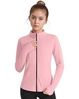 Algopix Similar Product 17 - JOCMIC Girls Zip Up Jacket Long Sleeve