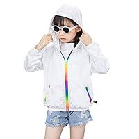 Algopix Similar Product 2 - RNTOP Kids Boys Girls Sunscreen Hoodie